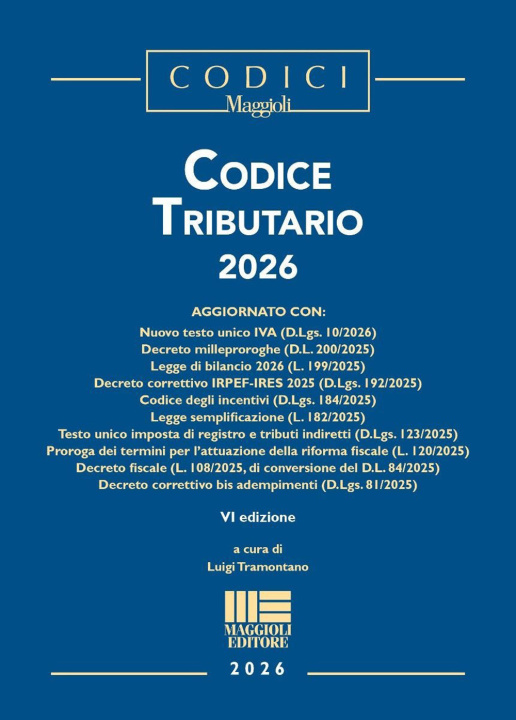 Buch Codice tributario 2026 