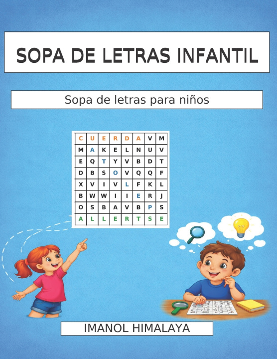 Knjiga SOPA DE LETRAS INFANTIL Imanol Himalaya