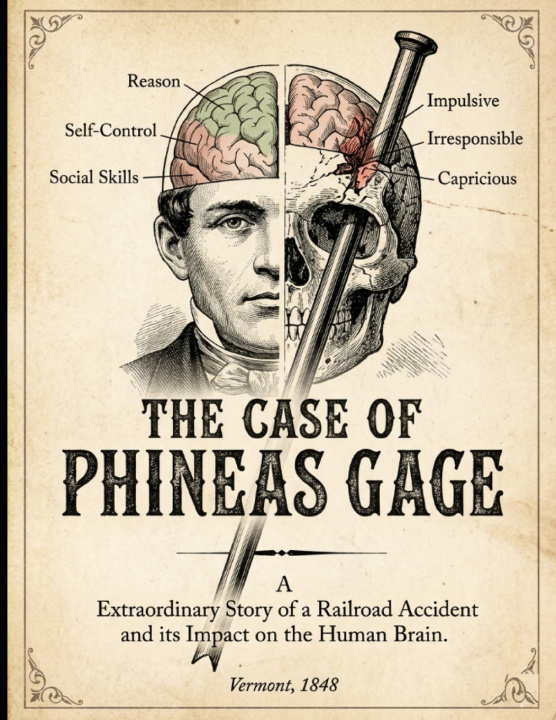 Kniha The Case of Phineas Gage Adriano Dona