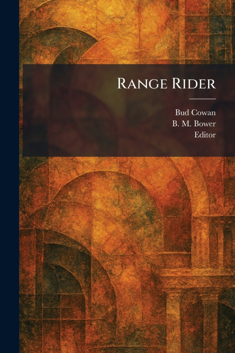 Book Range Rider Bud Cowan