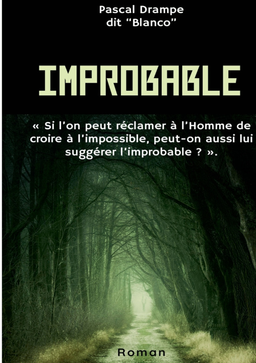 Kniha IMPROBABLE DRAMPE PASCAL