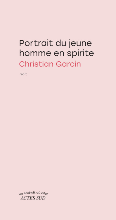 Kniha Portrait du jeune homme en spirite Garcin