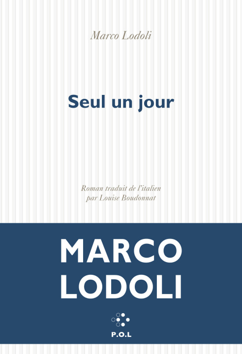 Knjiga Seul un jour Lodoli