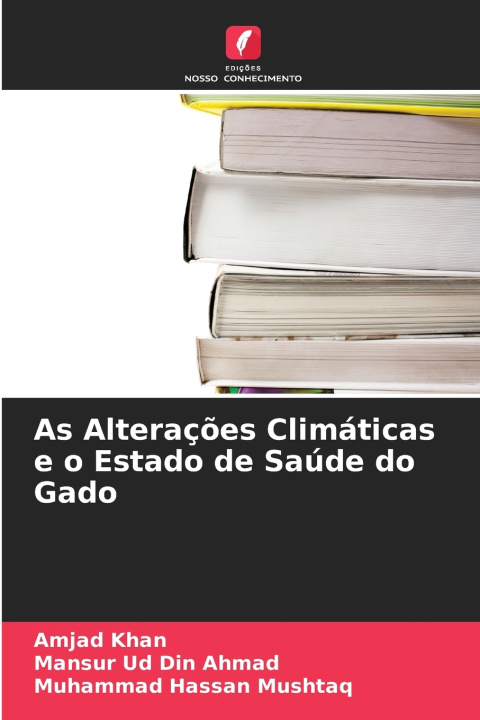 Knjiga As Alterações Climáticas e o Estado de Saúde do Gado Amjad Khan