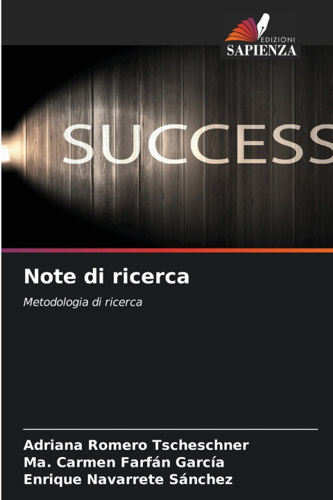 Kniha Note di ricerca Adriana Romero Tscheschner