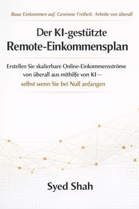 Knjiga Der KI-gestützte Remote-Einkommensplan Syed Shah