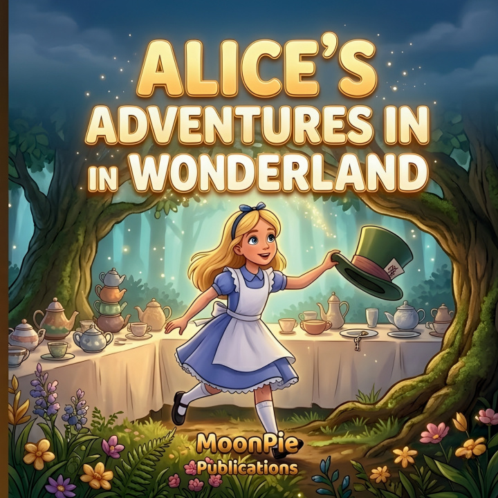 Knjiga Alice's Adventures in Wonderland MoonPie Publications