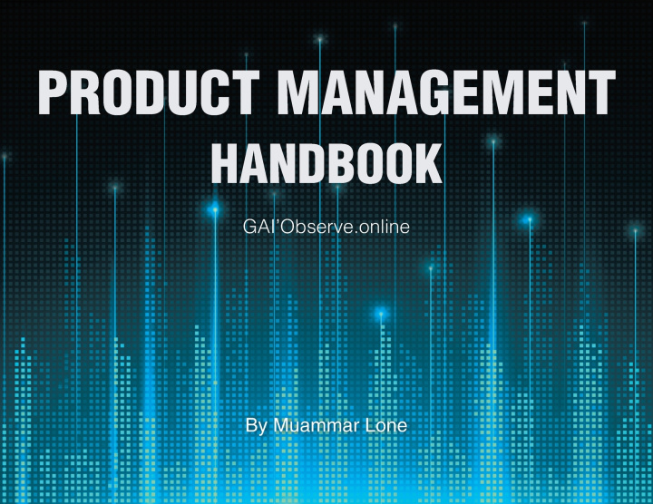 Knjiga Product Management Handbook GAI'Observe.online