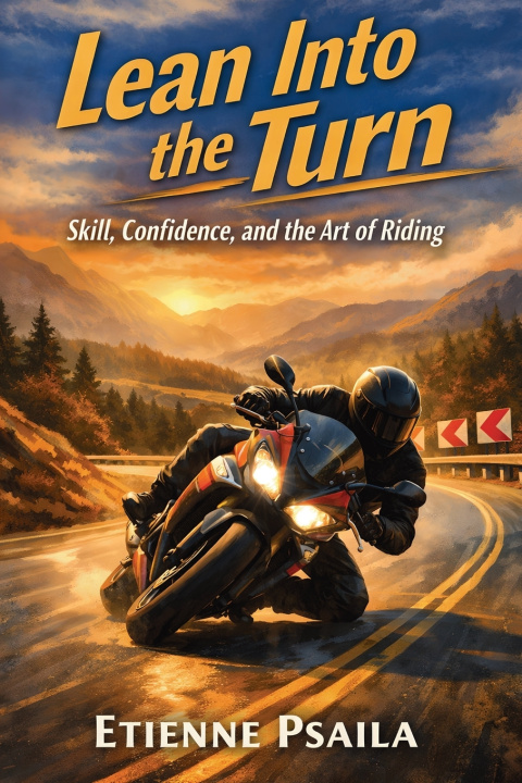 Kniha Lean Into the Turn Etienne Psaila