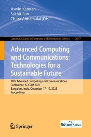 Kniha Advanced Computing and Communications Aswin Kannan