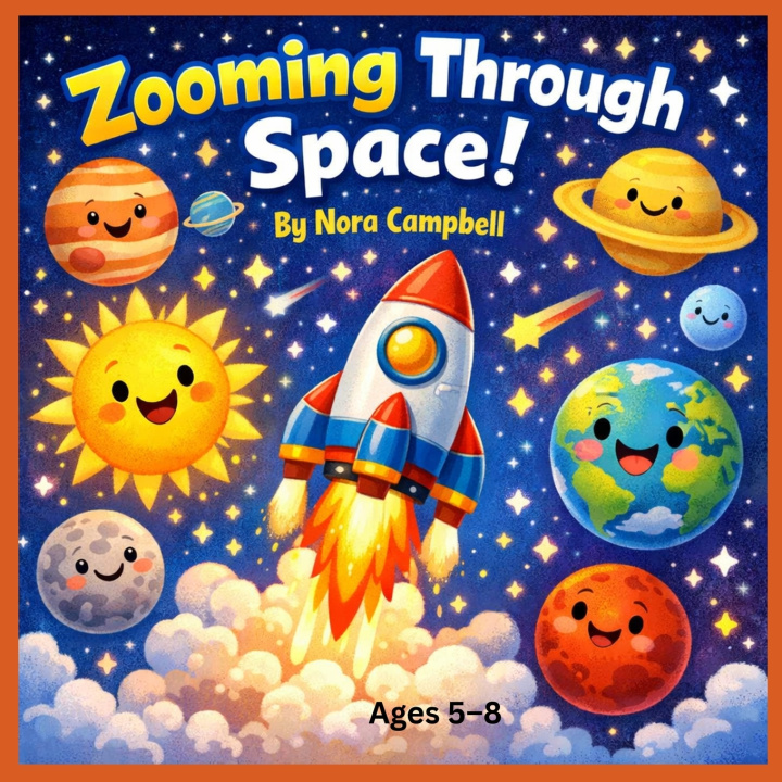 Kniha Zooming Through Space Nora Campbell