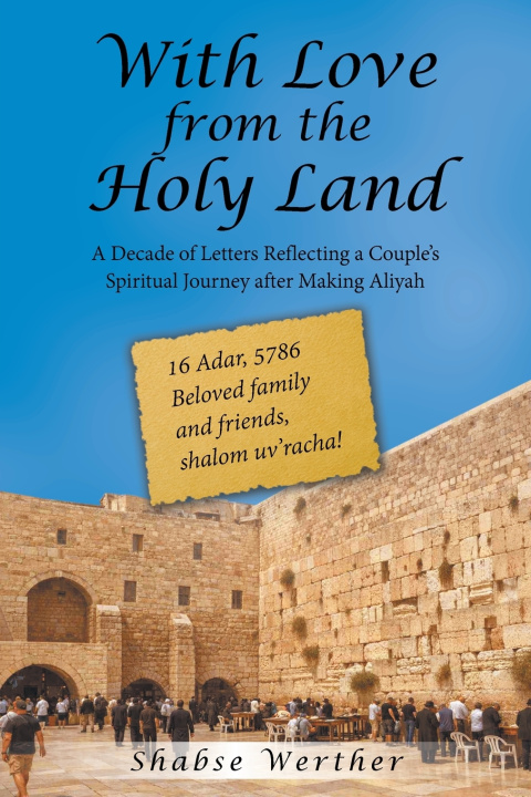 Knjiga With Love from the Holy Land Shabse Werther