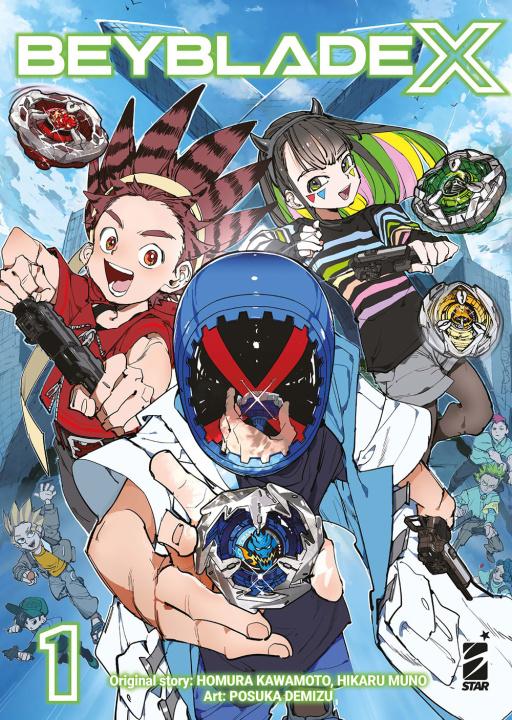 Boek Beyblade X Homura Kawamoto
