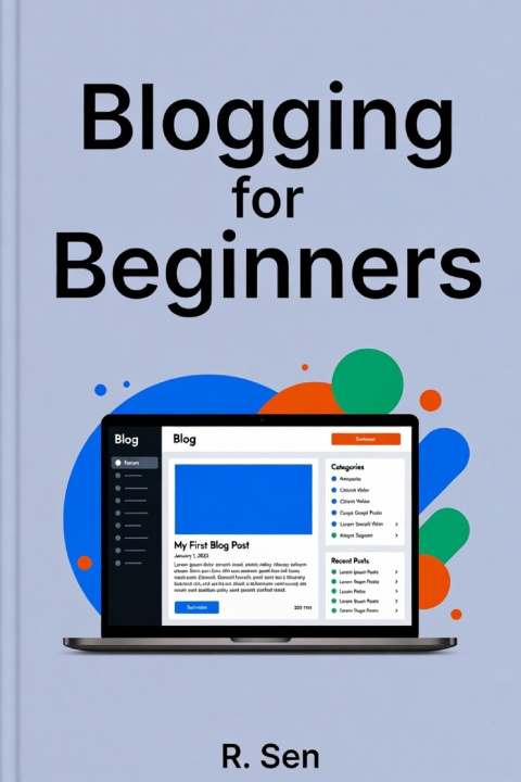 Kniha Blogging for Beginners r. Sen