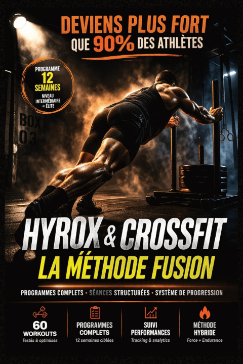 Książka HYROX & CROSSFIT - LA MÉTHODE FUSION Jeffrey LANSE
