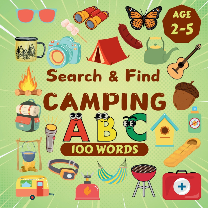 Kniha Search & Find Camping Sylvia Robins