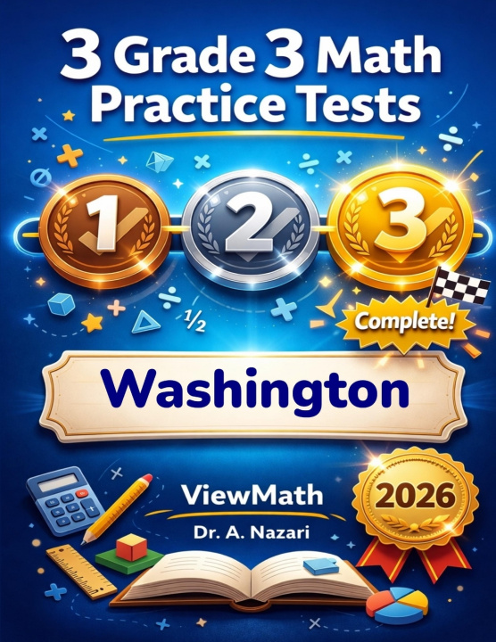 Kniha 3 Washington SBA Grade 3 Math Practice Tests Dr. A Nazari