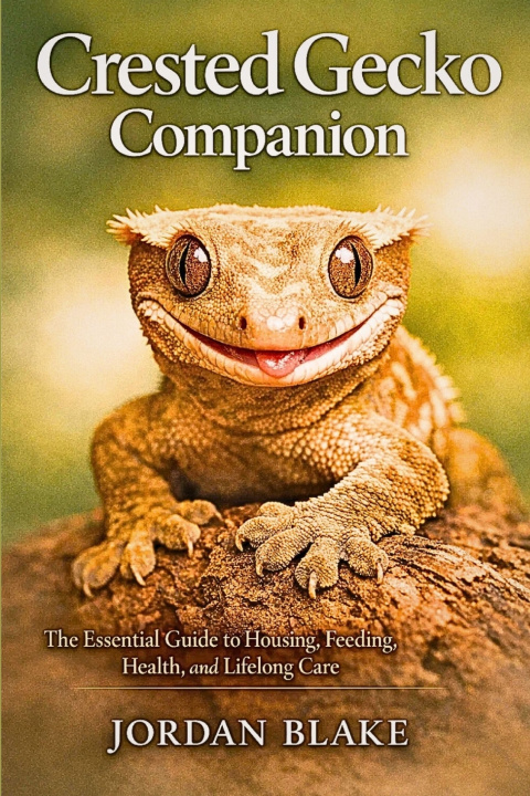 Kniha Crested Gecko Companion JORDAN BLAKE