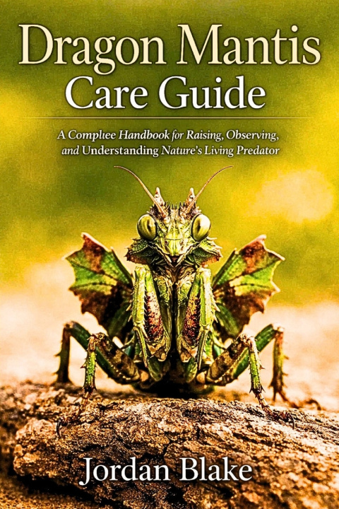 Kniha Dragon Mantis Care Guide JORDAN BLAKE