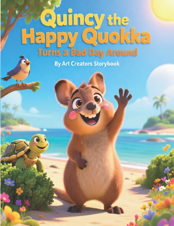 Libro Quincy the Happy Quokka Turns a Bad Day Around Art Creators