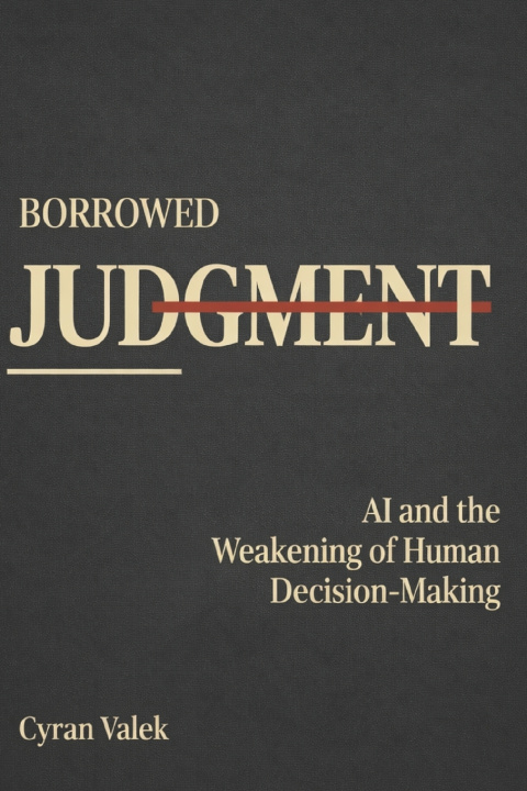 Kniha Borrowed Judgment Cyran Valek