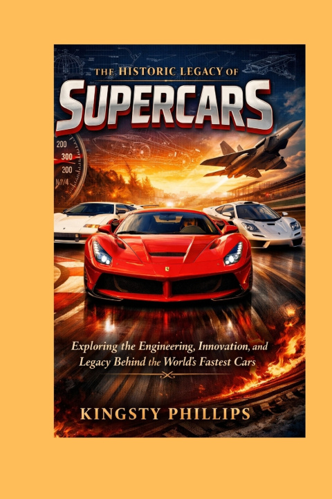 Kniha The Historic Legacy of Supercars Kingsty Phillips