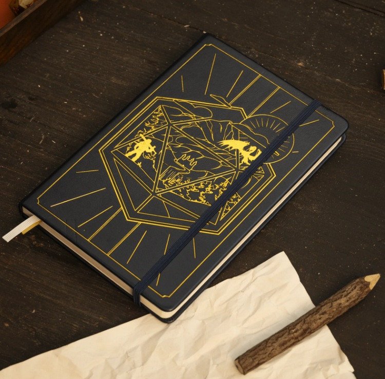 Boek Zapisník - DnD 5e - Modrý 