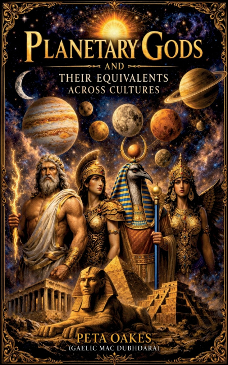 Kniha Planetary Gods Peta Oakes (Gaelic Mac Dubhdara)