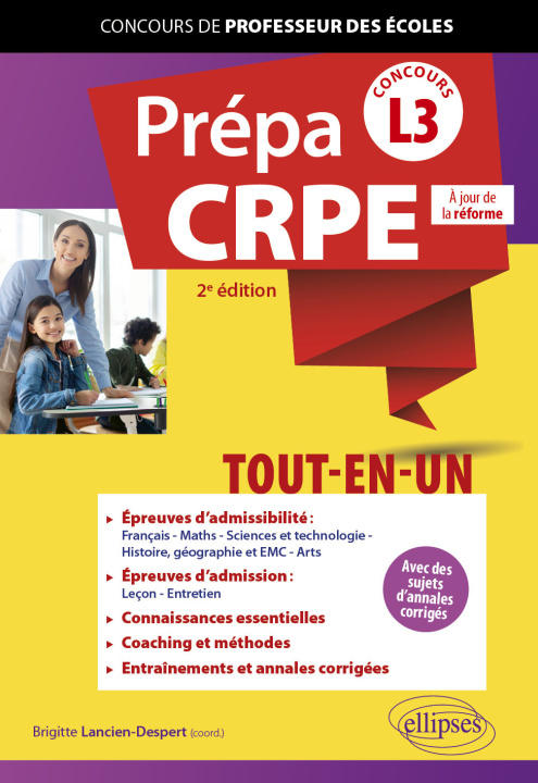 Buch Prépa CRPE tout-en-un L3 Lancien-Despert