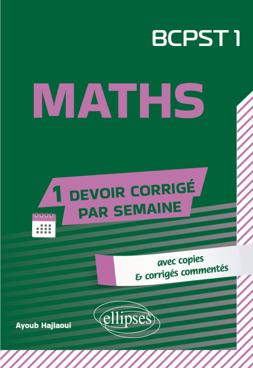 Könyv Maths. BCPST1 Hajlaoui