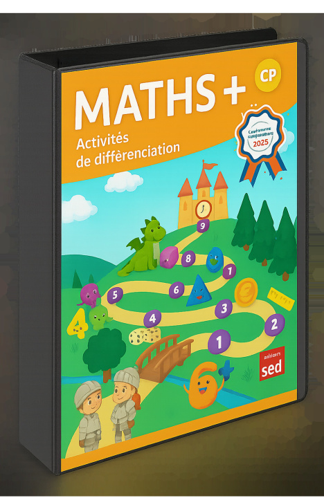 Könyv Maths+ CP - Activités de différenciation - PROGRAMMES 2025 FORTIN