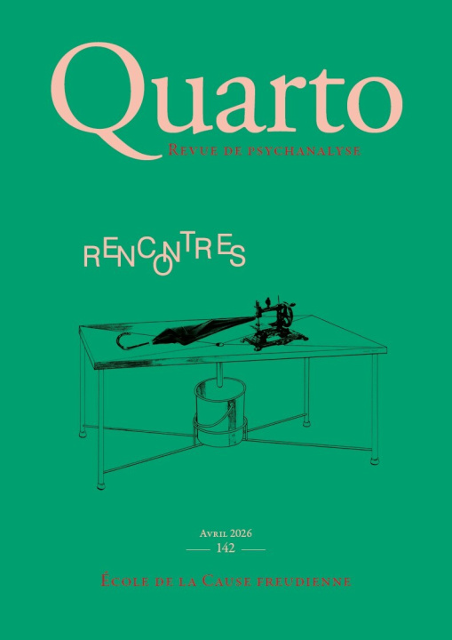 Kniha Quarto n°142 Rencontres Mars 2026 Quarto