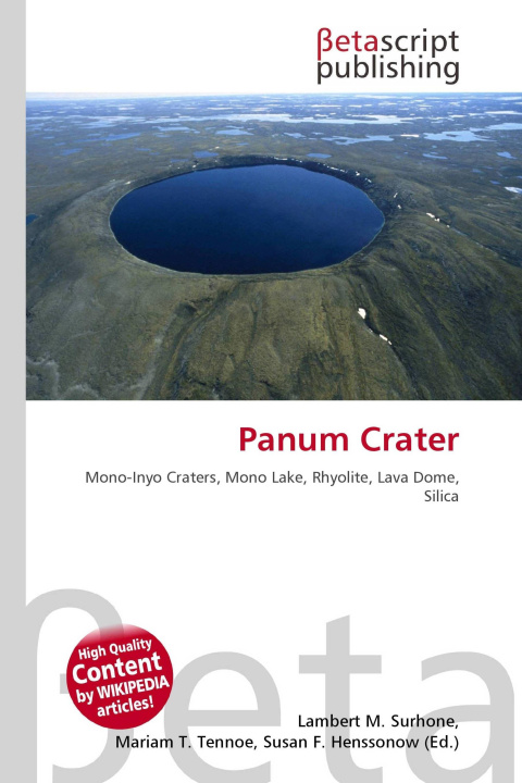 Knjiga Panum Crater Mariam T. Tennoe