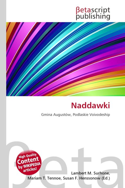 Kniha Naddawki Mariam T. Tennoe