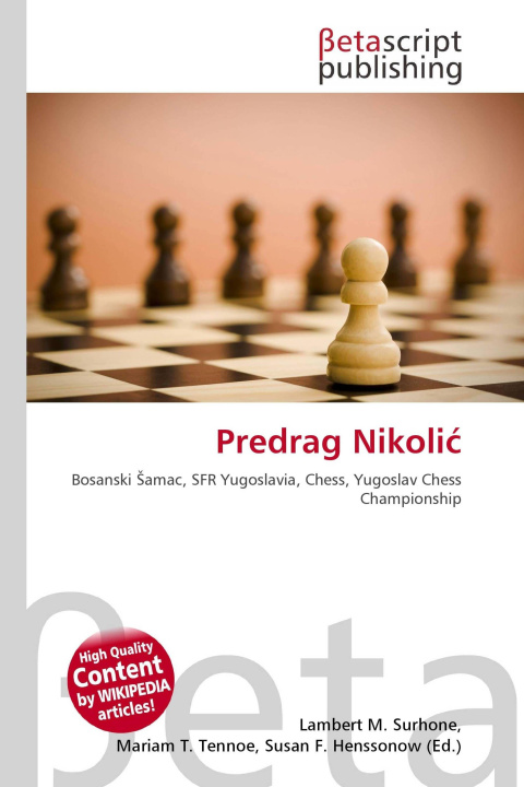 Knjiga Predrag Nikoli¿ Mariam T. Tennoe