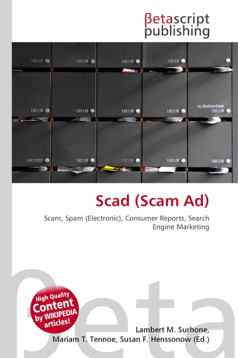 Kniha Scad (Scam Ad) Mariam T. Tennoe