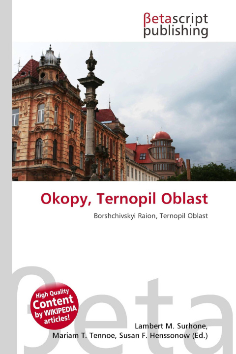 Kniha Okopy, Ternopil Oblast Mariam T. Tennoe