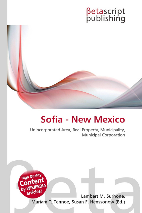 Knjiga Sofia - New Mexico Mariam T. Tennoe