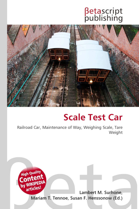 Kniha Scale Test Car Mariam T. Tennoe