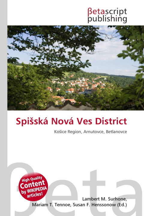 Kniha Spi¿ská Nová Ves District Mariam T. Tennoe