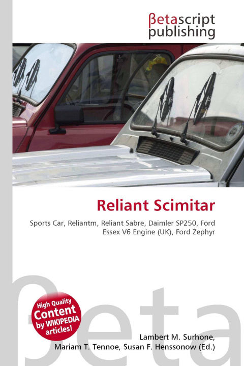 Kniha Reliant Scimitar Mariam T. Tennoe