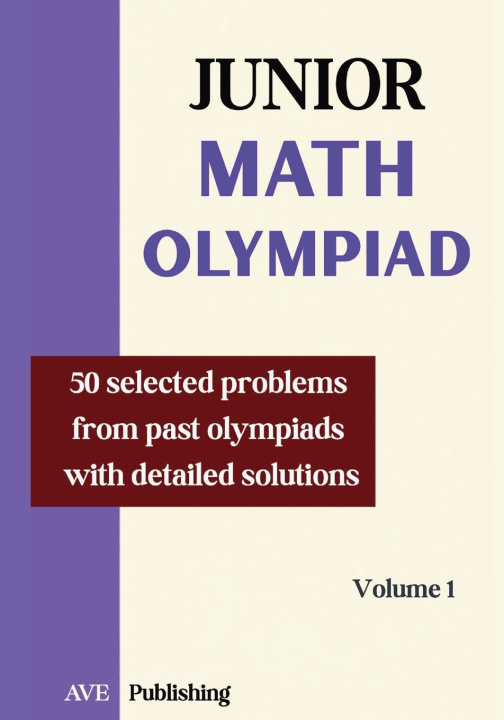 Kniha Junior Math Olympiad AVE Publishing