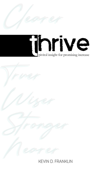 Könyv Thrive Kevin Franklin