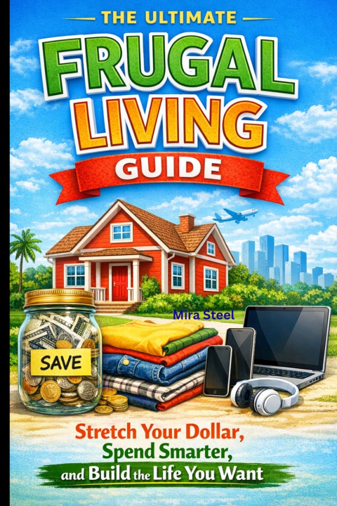 Kniha The Ultimate Frugal Living Guide Mira Steel