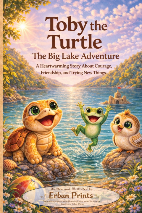 Knjiga Toby the Turtle Erban Prints