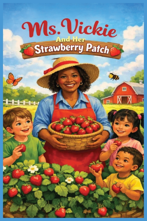 Book Ms. Vickie And Her Strawberry Patch Victoria Jackson