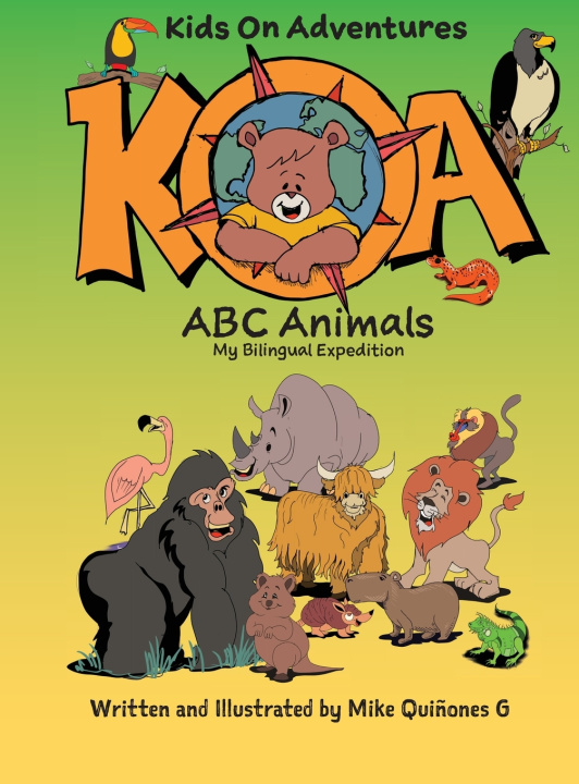 Kniha Koa ABC Animals Mike Quinones G