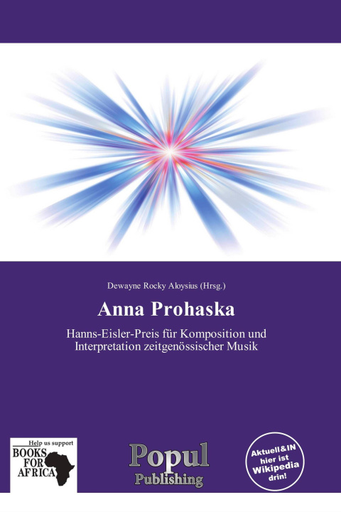 Kniha Anna Prohaska 