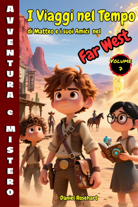 Книга Testo - I Viaggi nel Tempo di Matteo e i suoi Amici nel Far West Daniel Rosehart