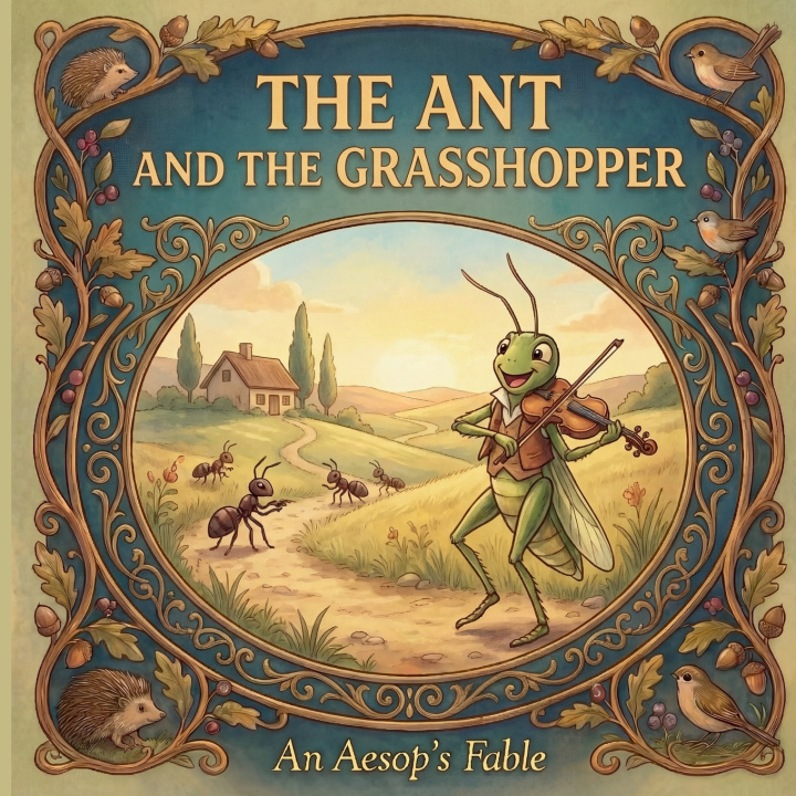 Knjiga The Ant and the Grasshopper Kira Joybrush